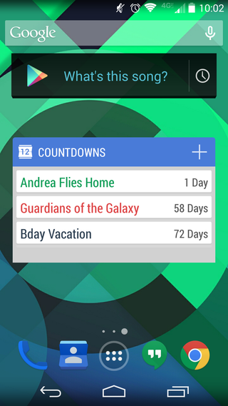 Illustration for article titled Wednesday Android Update - Holo Countdown, Weather Widgets and Project Hera Launcher Theme
